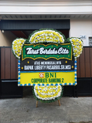 Papan Bunga Duka di Pedurungan Kidul