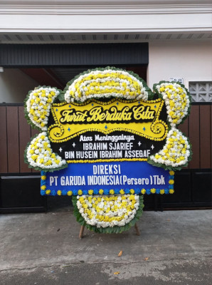 Papan Bunga Duka di Pedurungan Kidul