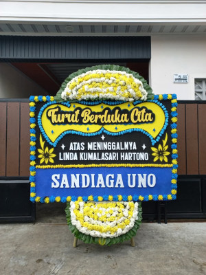 Papan Bunga Duka di Pedurungan Kidul