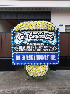 Papan Bunga Duka di Pedurungan Kidul